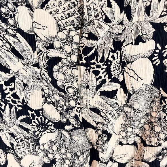 vintage women's 1990's Pat Argenti SZ 10 100% silk dress faux wrap sheath dress - Picture 12 of 12